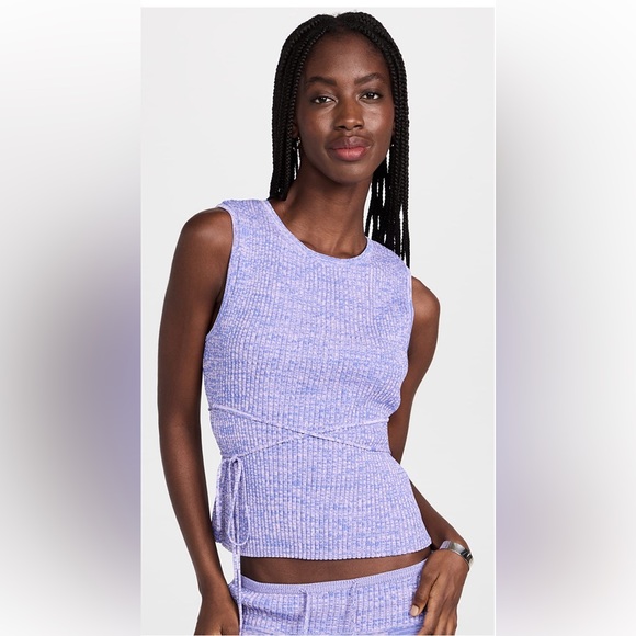 NWT! Christopher Esber Wrapped Tie Fitted Tank Sz S - Picture 4 of 9